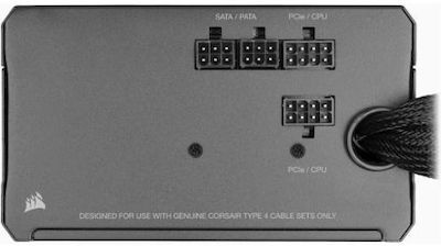 Corsair TX-M Series TX550M (2021) 550W Τροφοδοτικό Υπολογιστή Semi Modular 80 Plus Gold