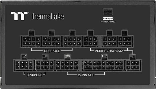 Thermaltake ToughPower GF2 ARGB 850W Black Computer Power Supply Full Modular 80 Plus Gold