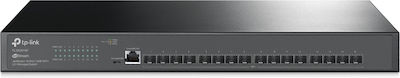 TP-LINK Jetstream TL-SX3016F Managed L2 Switch and 16 SFP Ports