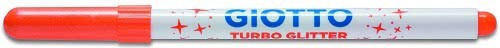 Giotto Turbo Glitter Pastel Glitter Drawing Markers 2.8mm Thick Set 8pcs