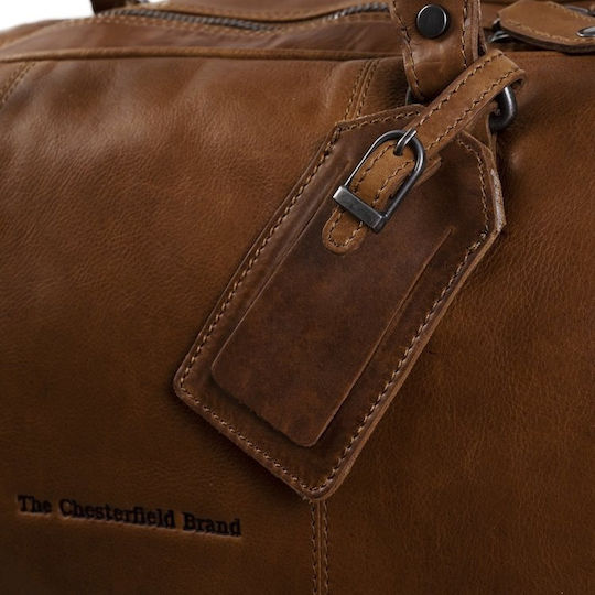 The Chesterfield Brand Sack Voyage 40lt Tabac made of Leather L53xW27xH28cm
