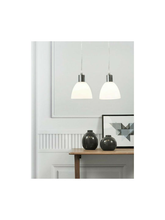 Nordlux Ray Pendant Light Two-Light for Socket E14, E.14 Silver