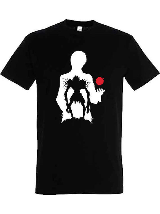Pegasus Death Note Ryuk & Light T-shirt σε Μαύρο χρώμα Pegasus Death Note Ryuk & Light T-shirt σε Μαύρο χρώμα
