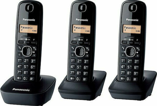Panasonic KX-TGB613JTB Cordless Phone Trio Black