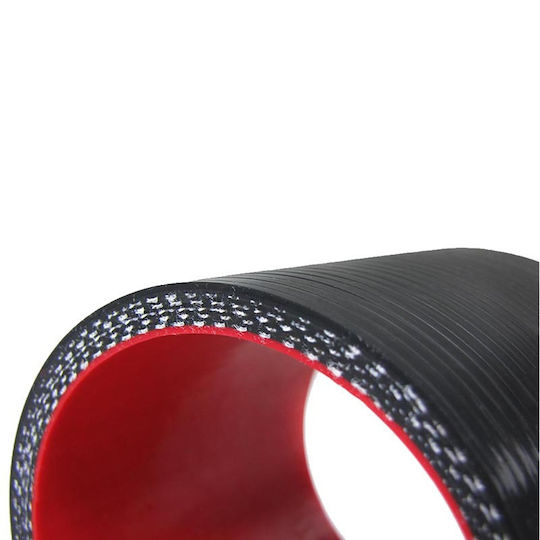 Tenzo-R Air Intake Car Silicone Hose T-Pipe 76mm Diameter in 25mm Universal Black