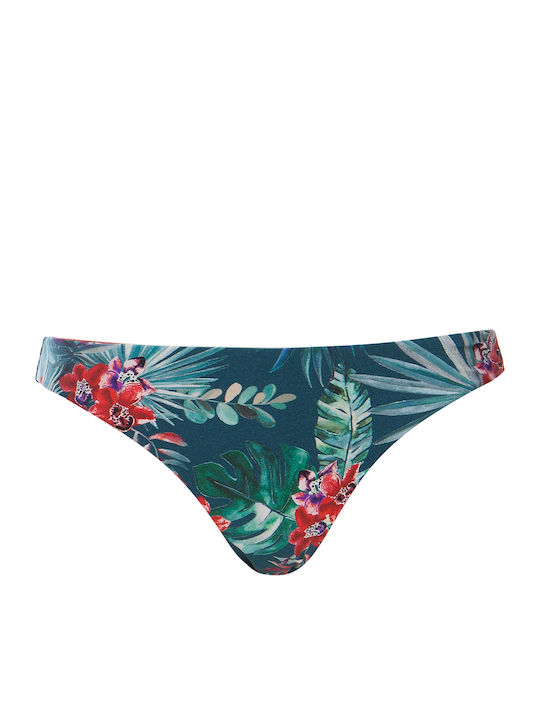 Athenais Bikini Slip Green