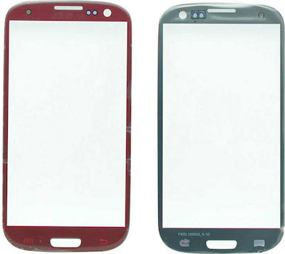 Touch Panel for Galaxy S3 (Red)