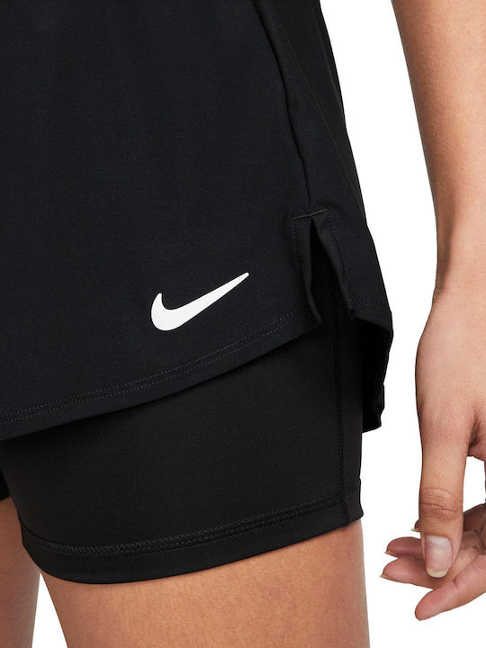 Nike Dri-FIT Advantage DD8794-010 Γυναικείο Σορτς Μαύρο