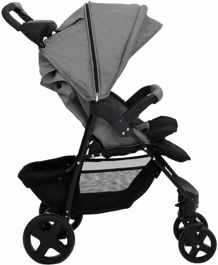 Adjustable 3 in 1 Baby Stroller Suitable for Newborn Light Grey 9.41kg