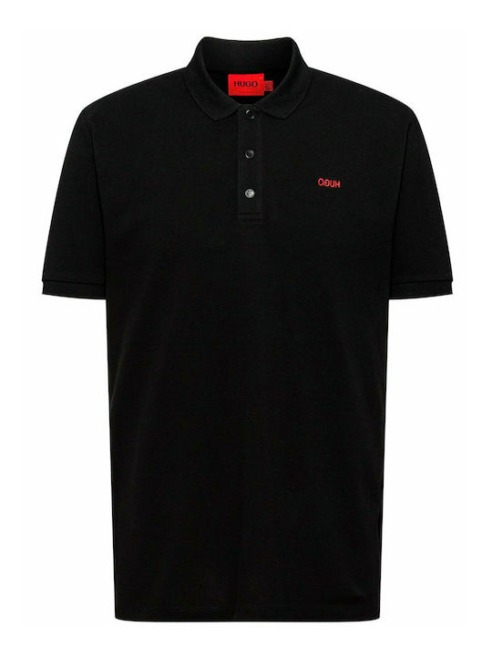 Hugo Polo T-Shirt Schwarz