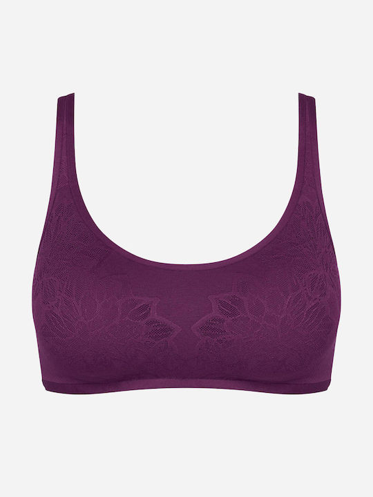 Fit Smar Women's Bra without Padding Purple