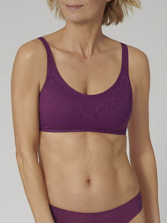 Fit Smar Women's Bra without Padding Purple