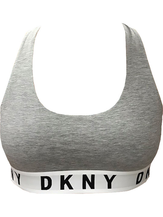 Boyfriend Women's Bra without Padding Gray