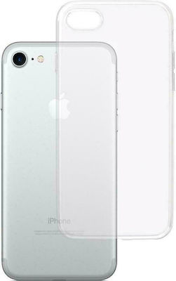 3MK Silicone Back Cover Transparent (iPhone SE 2020)