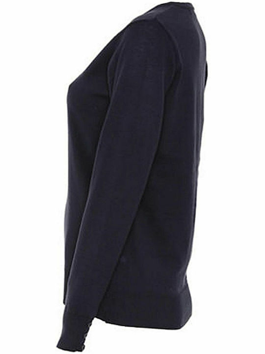 Kustom Kit KK355 Women's Long Sleeve Promotional Cardigan Navy Blue