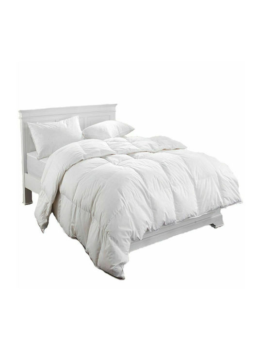 Viopros Duvet Single Down 160x240cm Feather White 260 GSMGsm 10.5 togs Togs