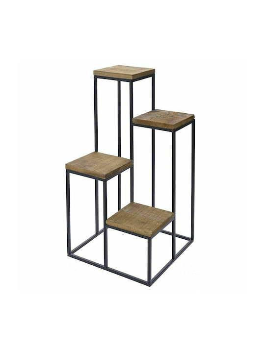 Shelving Unit Floor Brown 40x40x78cm