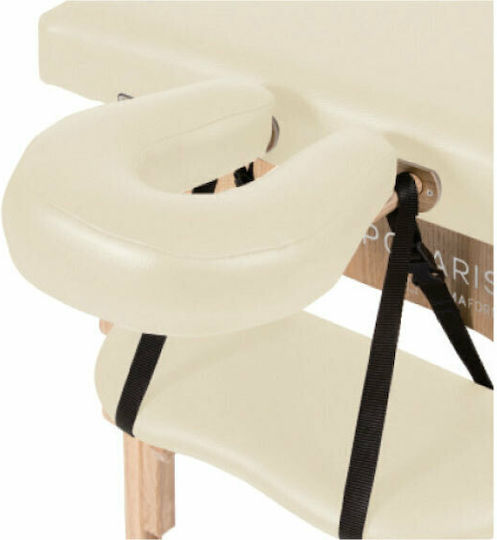 Mobiak Wooden Portable/Folding Beige Massage and Physiotherapy Bed 182x70cm