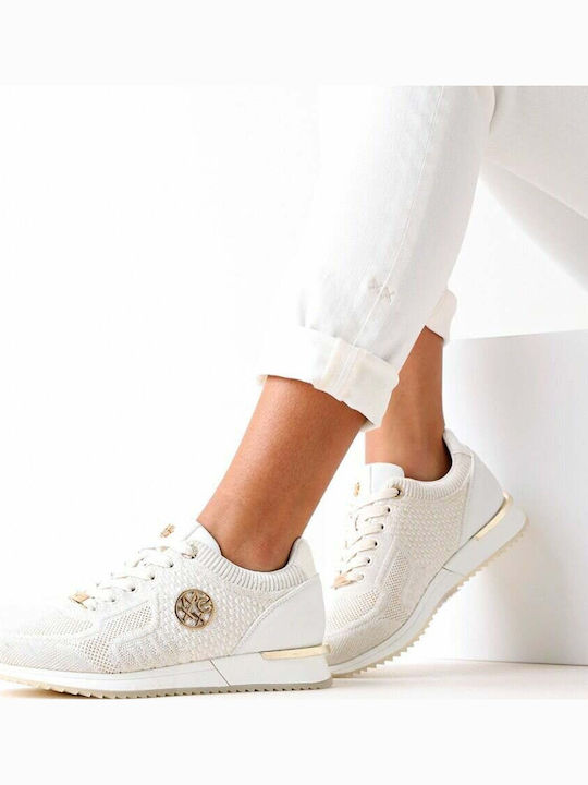 Gitte Damen Sneakers Beige