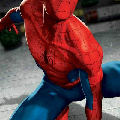 Dimcol Spider-Man Παιδική Πετσέτα Θαλάσσης Κόκκινη Spiderman 140x70εκ.