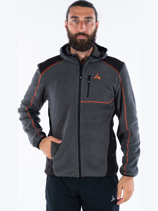 Apu Altai Hooddie Fleece Κυνηγετική Ζακέτα Fleece Γκρι