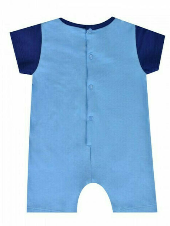 Disney Baby Bodysuit Set Short-Sleeved Light Blue