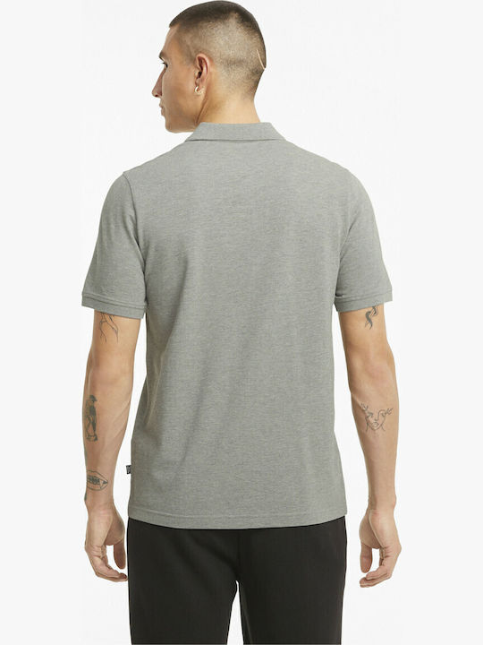 Essentials Polo Short Sleeve Gray T-shirt