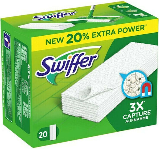 Swiffer Refil Pânză Parchet Trap & Lock 20buc