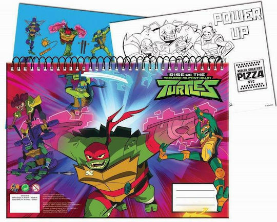 Gim Zeichenblöcke Ninja Turtles C4 (22,9 x 32,4 cm)