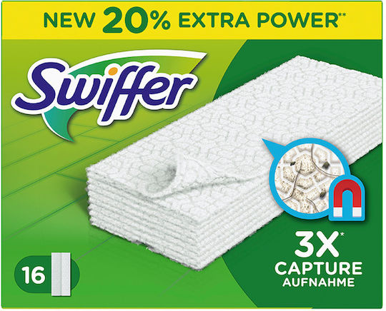 Swiffer Ανταλλακτικό Πανί Παρκετέζας 16τμχ