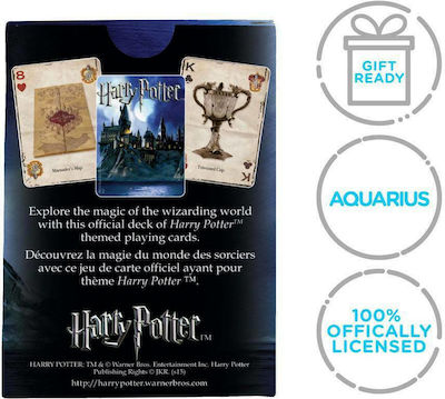 Aquarius Wizarding World Collectible Playing Cards Harry Potter Laminated for Poker