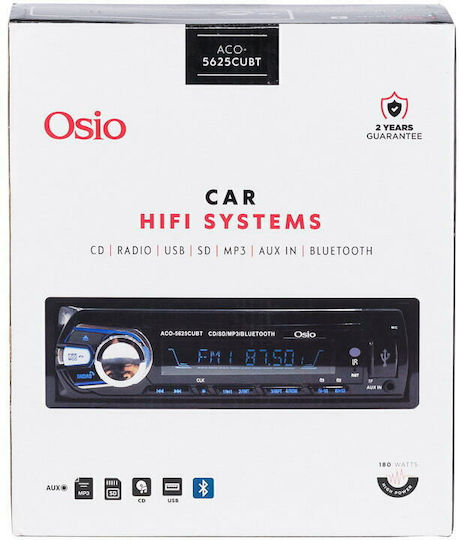 Osio Auto-Audiosysteme 1 DIN Bluetooth USB
