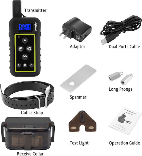 Trainertec Dog Training Collar Electric Dog Training Collar with 2000m Range