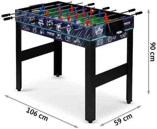 NEO Sport NS-801 Wooden Football Standing Table L106xW59xH90cm 12 in 1