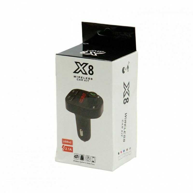 Nemo FM Transmitter Αυτοκινήτου X8 με USB / MicroSD / Bluetooth