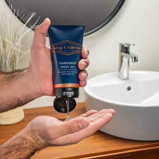 Gillette King C Transparent Gel Ξυρίσματος 150ml
