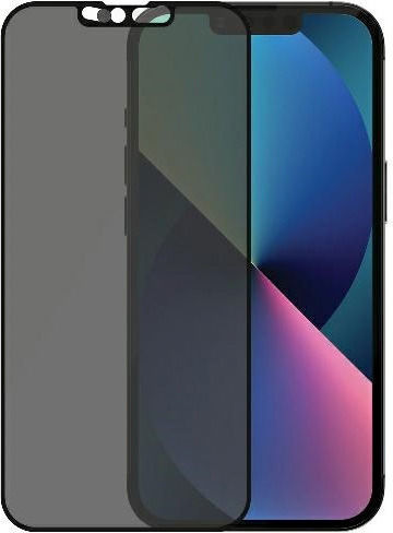 PanzerGlass E2E Microfracture CamSlider Antibacterial Privacy Full Face Tempered Glass (iPhone 14 Plus / 13 Pro Max)