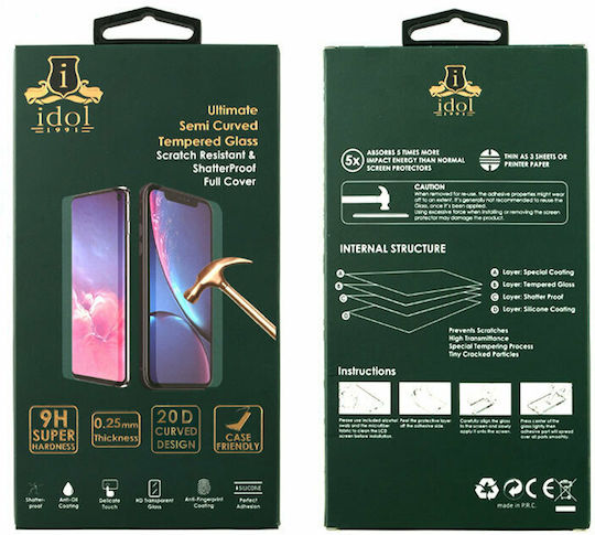 Idol 1991 Full Glue Full Face Tempered Glass (Huawei P30)