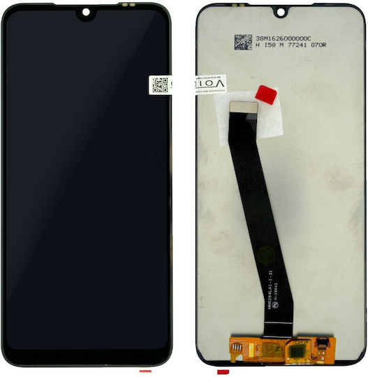 Screen Type A+ with Touch Mechanism for Xiaomi Redmi 7 (Black)
