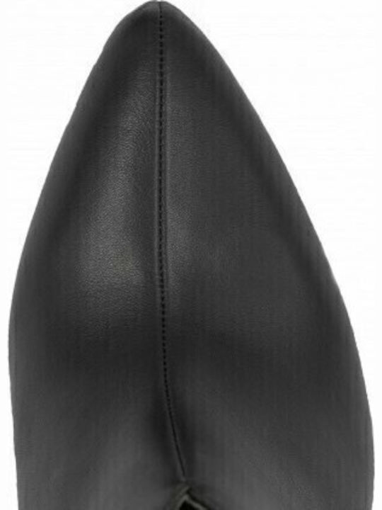 Women's Ankle Boots with High Heel Black