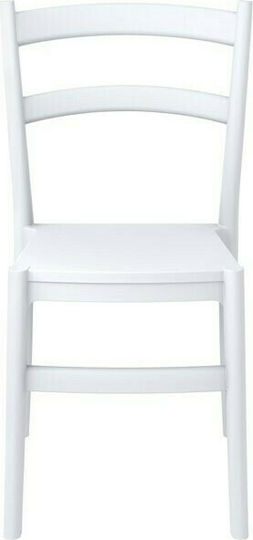 Catering Chair Polypropylene Tiffany White 45x51x85cm
