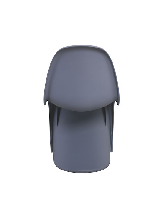 Blend Dining Room Polypropylene Chair Grey 50x58x85cm 4pcs