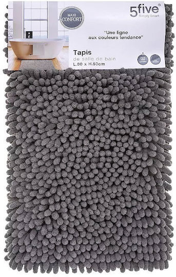 5Five Bath Mat 160822H Dark Grey 50x80cm