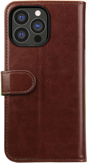 Rosso Element Wallet Piele artificială Maro (iPhone 13 Pro)