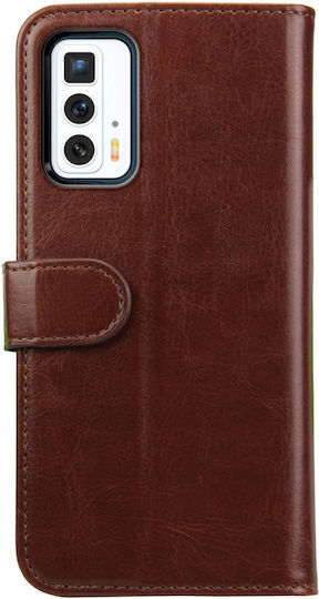 Rosso Element Wallet Δερματίνης Καφέ (Edge 20 Pro)