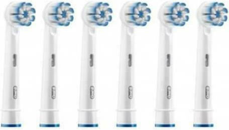 Oral-B Sensitive Clean Заместители на главите на електрическата четка за зъби 325192 6бр