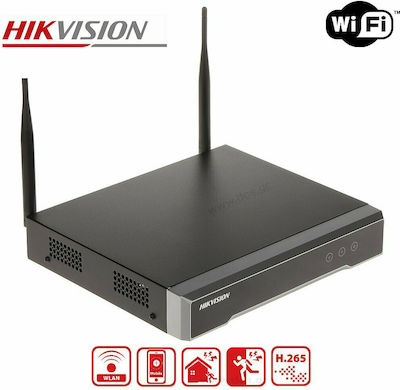 Hikvision DS-7104NI-K1/W/M WiFi 4-Channel Surveillance Video Recorder NVR Full HD