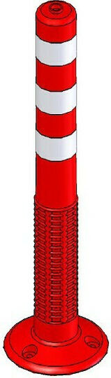 Doorado Plastic Traffic Columns Orange H75cm