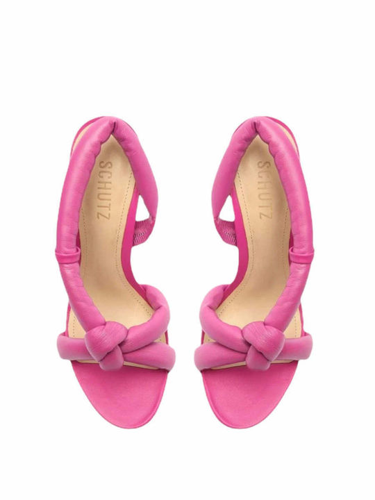 Δερμάτινα Πέδιλα Very Pink