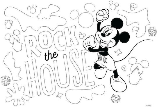 Diakakis Drawing Pad Mickey 1pcs